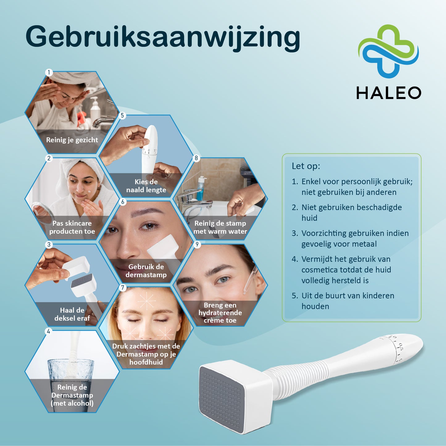 Haleo® Dermastamp | Dermaroller